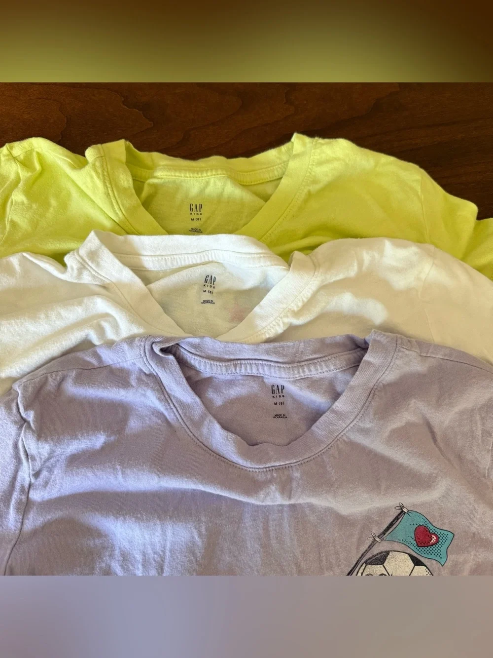 GAP Kids Girl’s Size M (8) T-Shirts - Lot of 3 *READ*